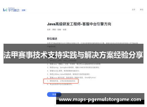 法甲赛事技术支持实践与解决方案经验分享